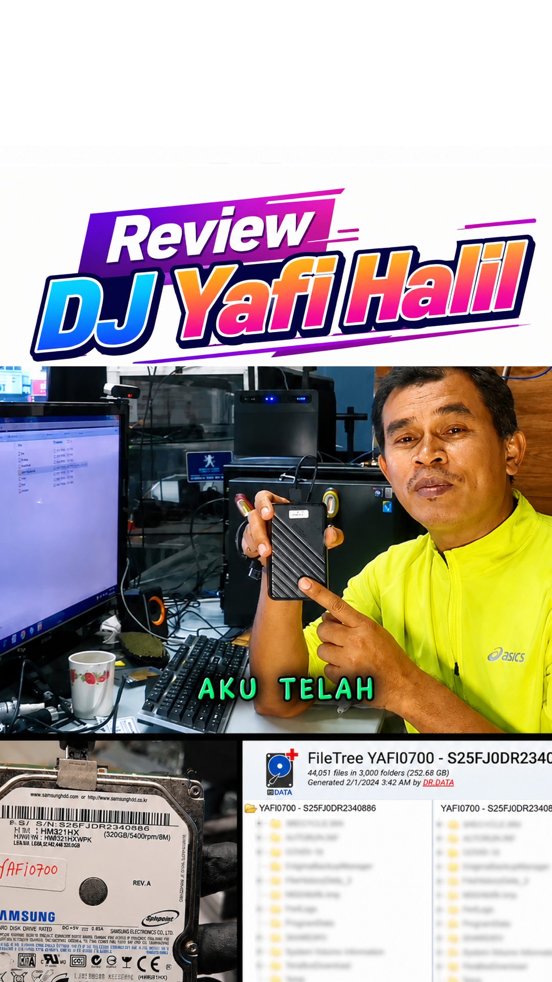 Review DJ Yafi Halil