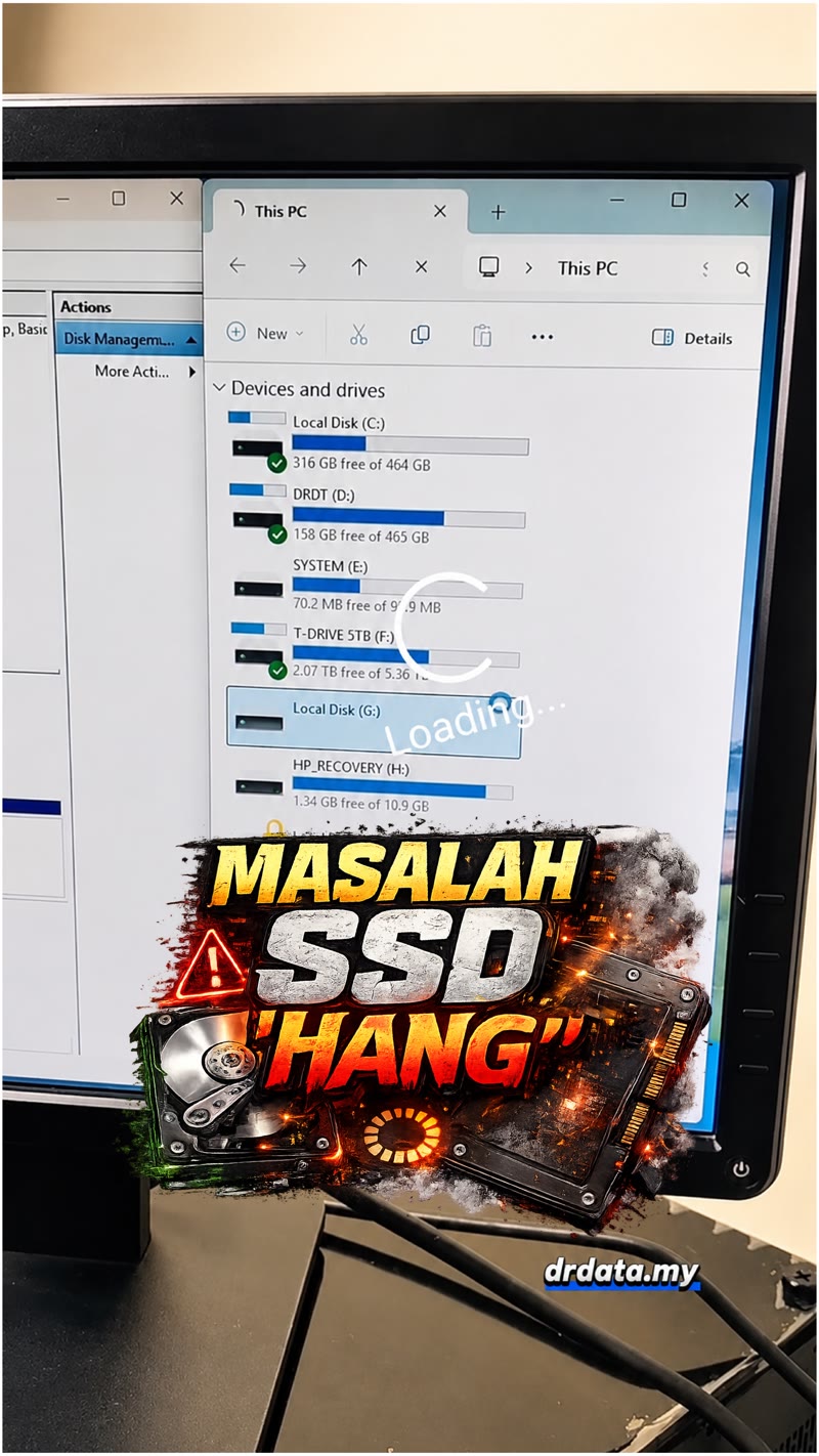 Masalah SSD 'Hang'